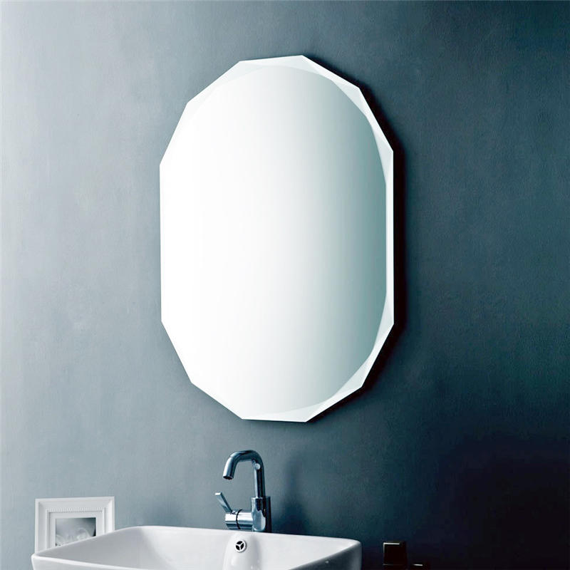 مرآة حائط سادة بدون إطار لتزيين المنزل بدون إطار من جينغو